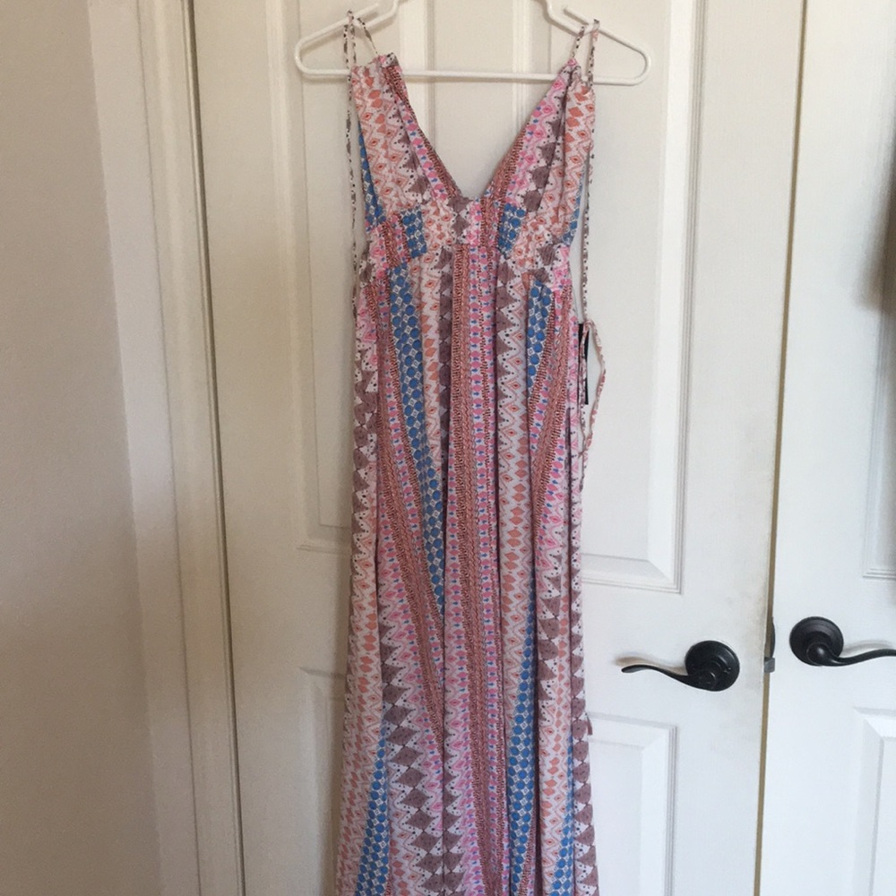 Multi-color maxi dress from Lulu’s
